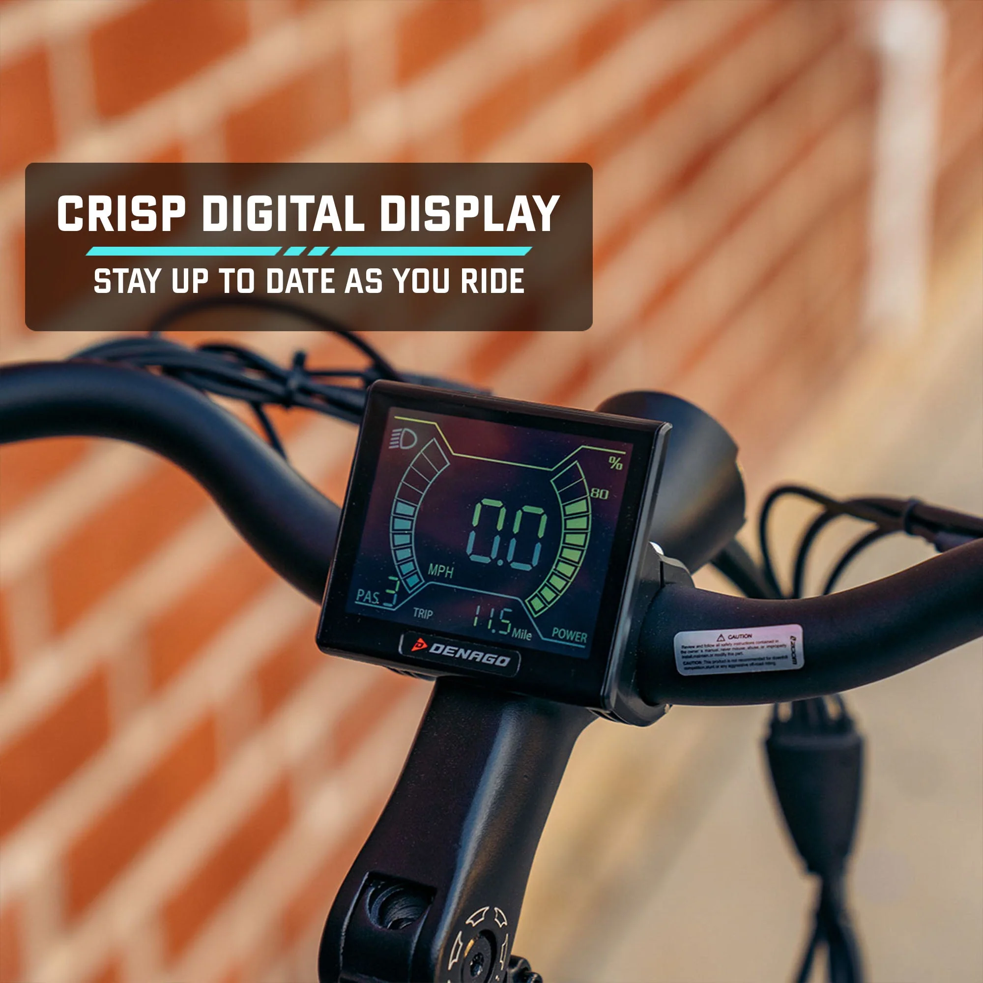 Denago Commute 1 Premium Electric Bike - Image 9