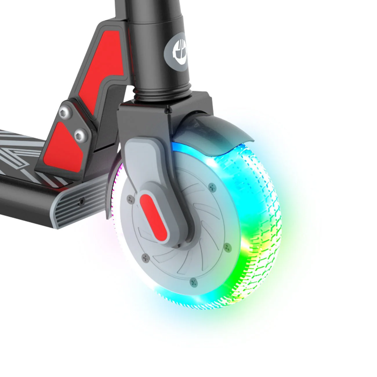GKS LUMIOS (Gray) Electric Scooter Wheel Assembly