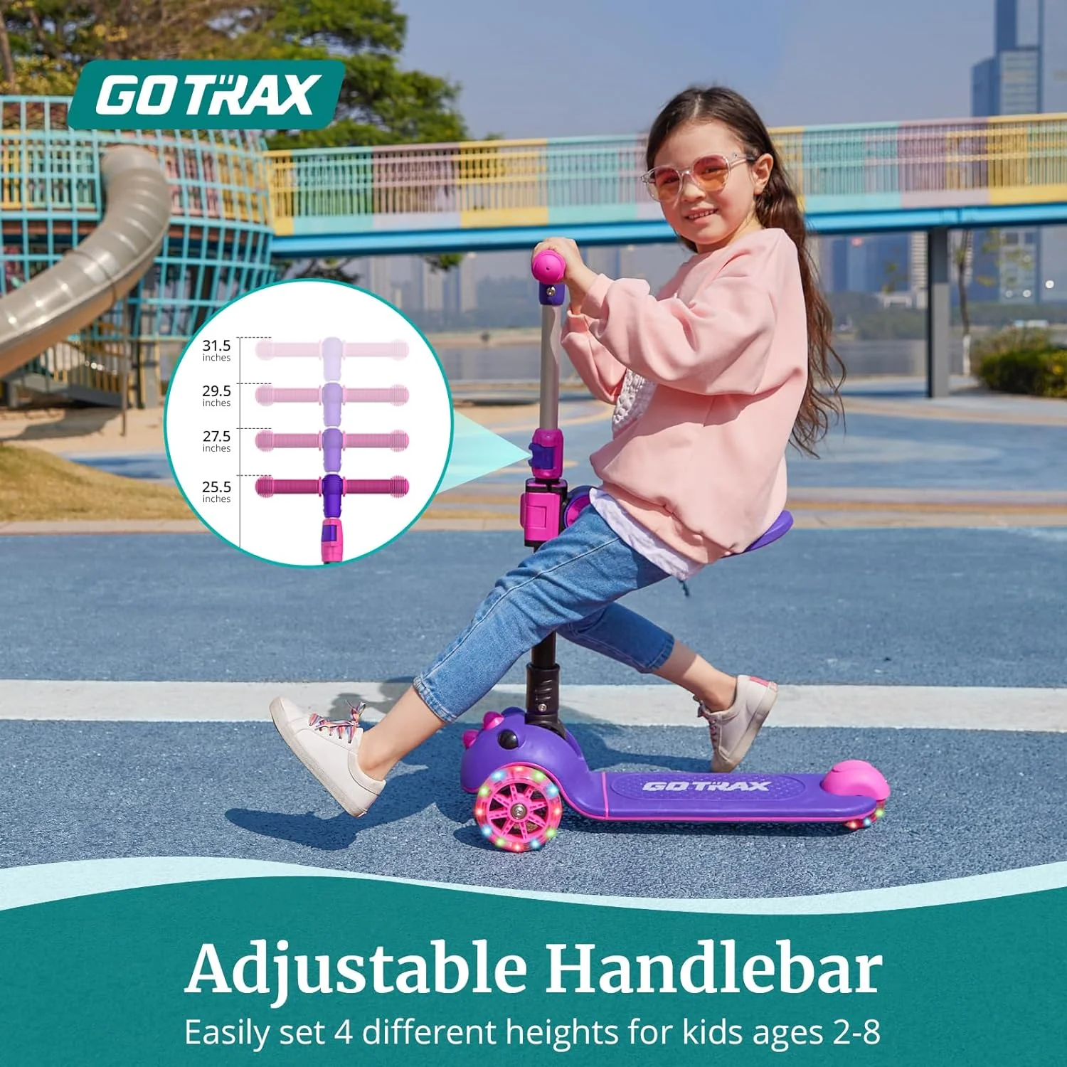 KS3 PRO Kids Kick Scooter - Image 3