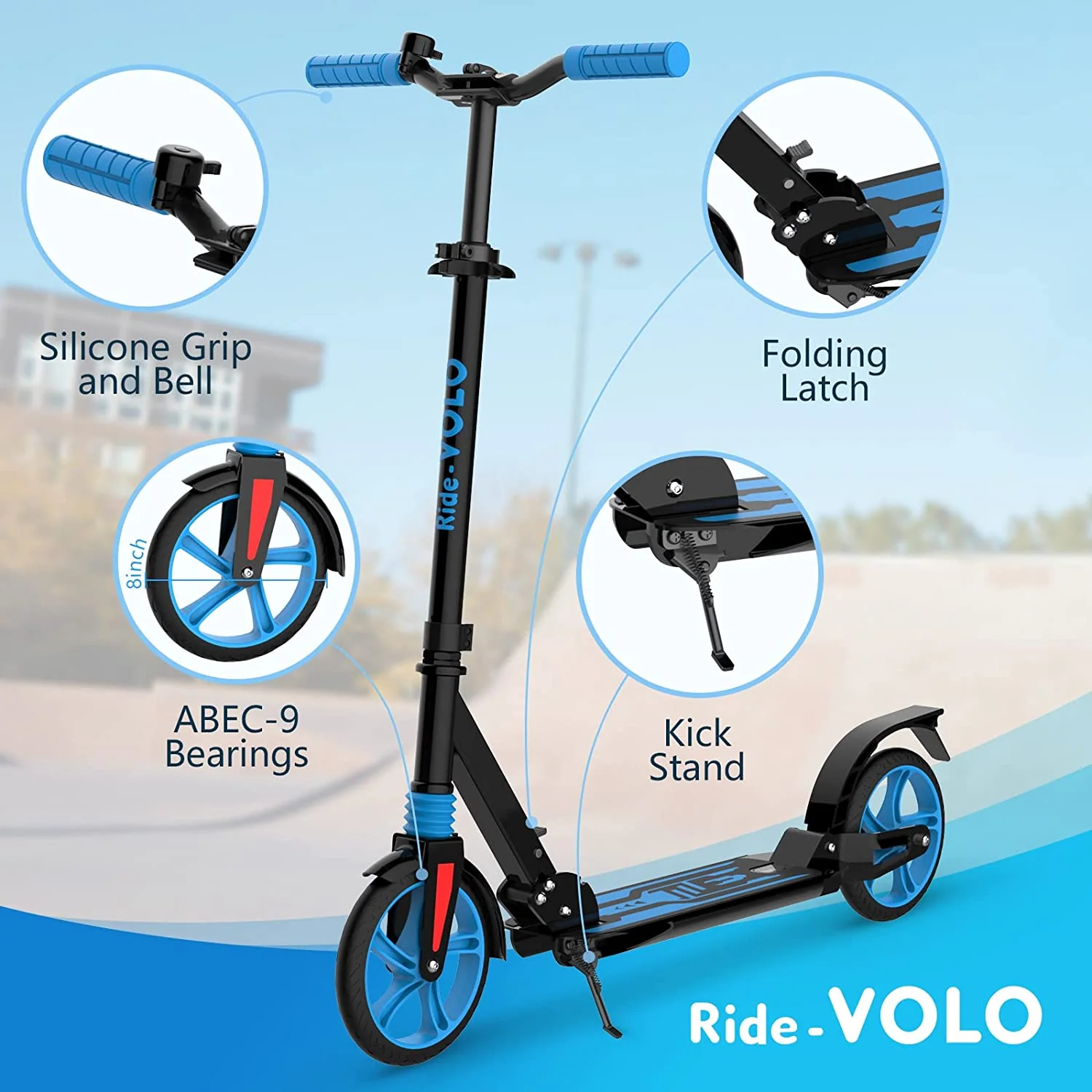 RideVolo K08-1 Kick Scooter - Image 11