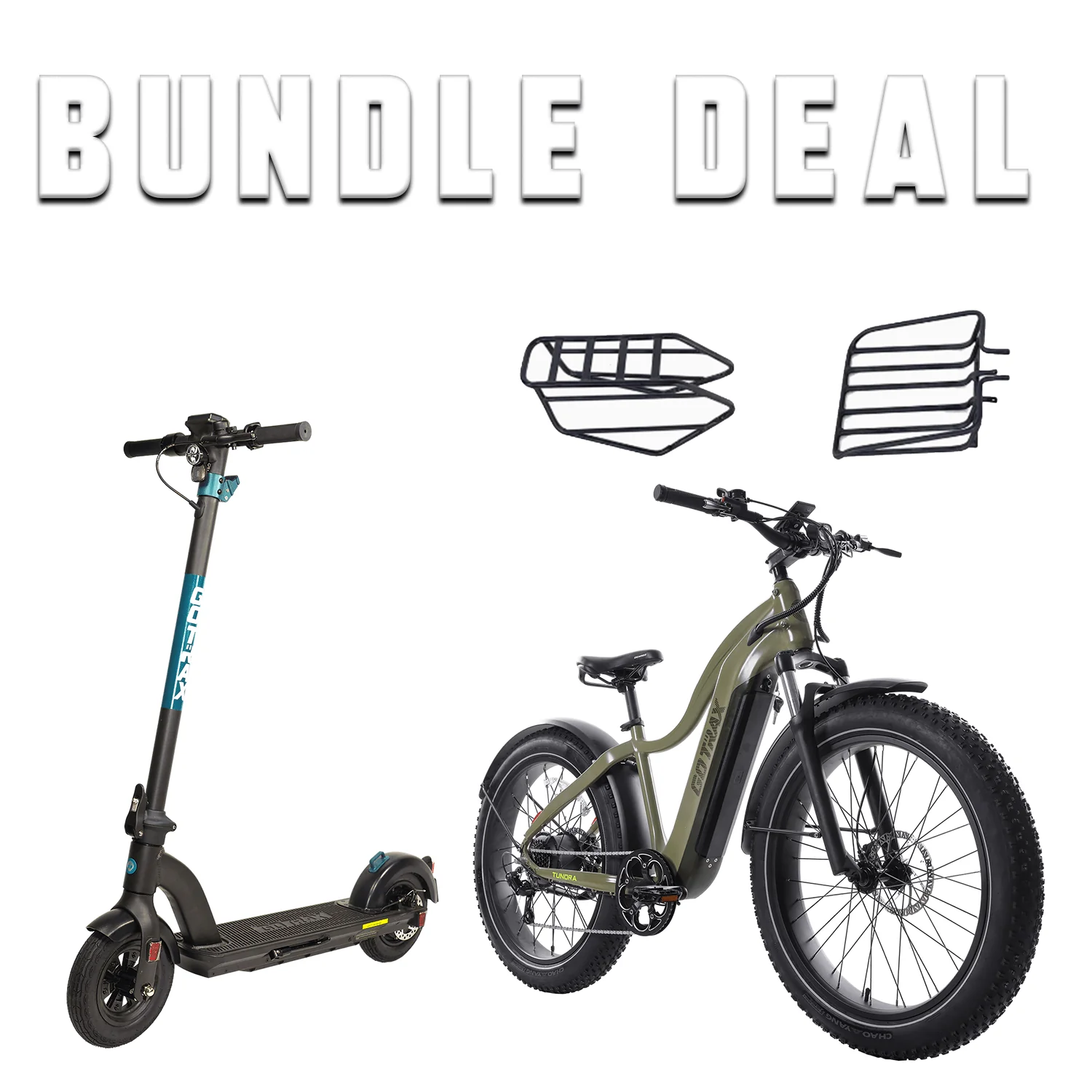 Tundra eBike & GMAX Ultra eScooter Bundle
